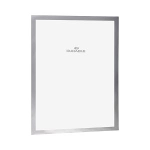 Durable Duraframe A4 Slver Pk2 Durable Duraframe A4 Slver Pk2