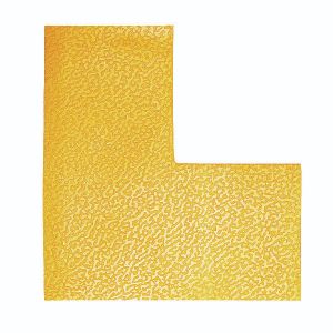Hdut Adh Floor Mkg L Shape Ylw Pk10