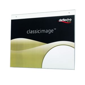 Deflecto Wall Sign Hldr A4 Landscape