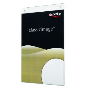 Deflecto A4 Wall Sign Holder Portrai