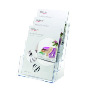 Deflecto A4 3Tier Literature Holder