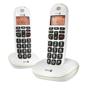 Doro Big Button Digi C/Less Twin Pk