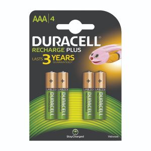 Duracell Staycharged Entry AAA Pk4