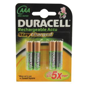 AAA Rechargeable Batteries Pk4 AAA Rechargeable Batteries Pk4