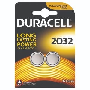 Duracell 3V Dl2032 Battery Lih Pk2