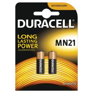 Duracell Car Alarm Batt 12V Mn21 Pk2