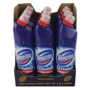 Domestos Thick Bleach 750ml Pk9