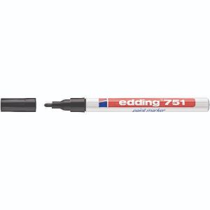 Edding 751 Paint Marker Black Pk10