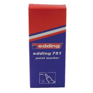 Edding 751 Paint Marker Silver Pk10