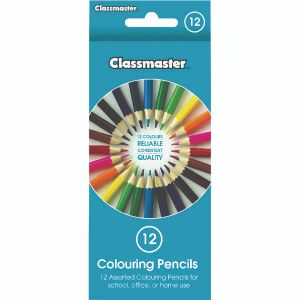 Classmstr Colouring Pencil Ast Cpw12