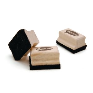 Show-me Mini Felt Eraser Pk30