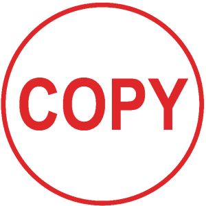 Colop EOS R17 COPY Self-Inking Stamp