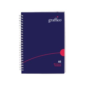 Graffico PP Wirebound Notebk A5 140P