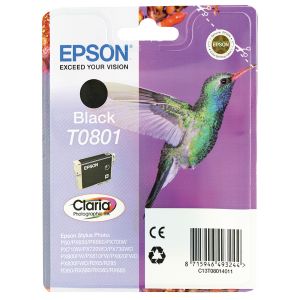 Epson T0801 Photo Ink Cart Blk