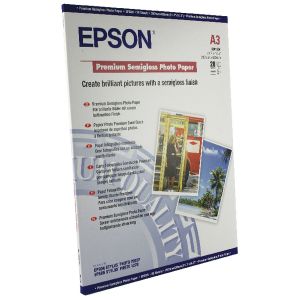 Epson Semi Gloss A3 Photo Paper Pk20