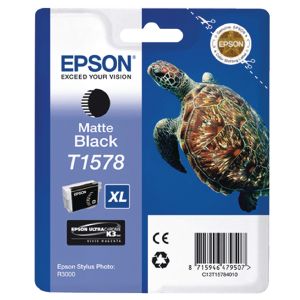 Epson T1578 Ink Cart Ultra Matte Blk