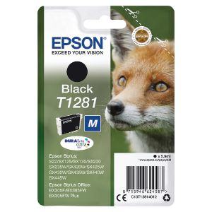 Epson T1281 Ink DURABrite Ult Black