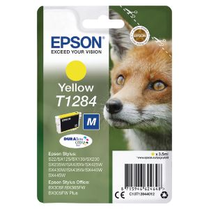 Epson T1284 Ink DURABrite Ult Yellow Epson T1284 Ink DURABrite Ult Yellow