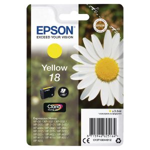 Epson 18 Home Ink Cartridge Ylw