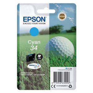 Epson 34 Ink Cartridge Cyan