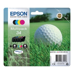 Epson 34 Ink Cartridge Multipk CMYK