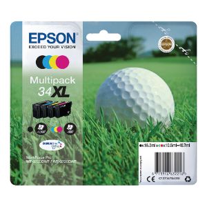 Epson 34XL Ink Cart Multipk HY CMYK