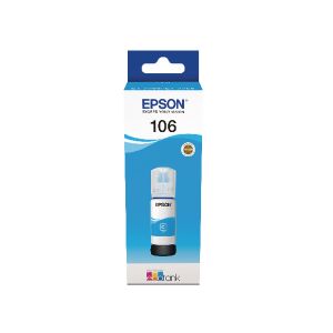 Epson 106 Ink Bottle EcoTank Cyan Epson 106 Ink Bottle EcoTank Cyan