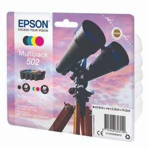 Epson 502 Ink Cart Multipack CMYK