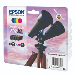 Epson 502XL Ink Cart Multipack CMYK