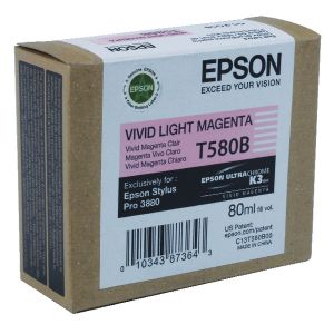 Epson T580B Ink Cart Vivid Light Mag