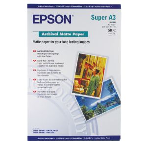 Epson A3 Archival Matte White 50Shts