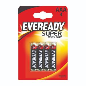 Eveready Super HD Aaa Batteries Pk4