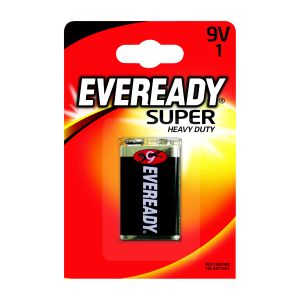 Eveready Super Heavy Duty 9V Battery