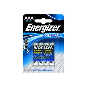 Energizer Ultimate AAA Battery Pk4