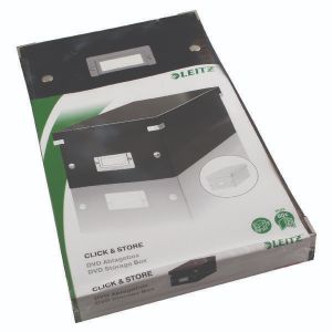 Leitz Click and Store DVD Box Black