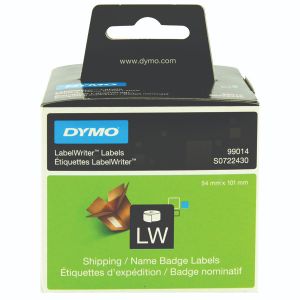 Dymo Shipping Labels 54x101 Blk/Wht