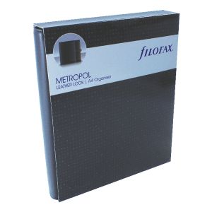 Filofax A4 Metropol Organiser Black