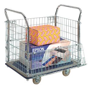 Trolley Platform Mesh Surrnd Blue