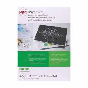 GBC A4 Lam Pouch Matt 150mic Pk100