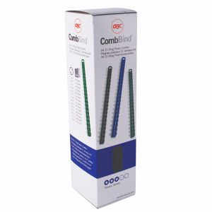 GBC CombBind A4 10mm Bind Comb Pk100