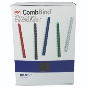 GBC CombBind A4 22mm Bind Comb Pk100