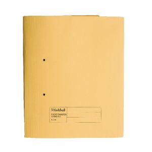 Guildhall HW Pkt Sprl File Ylw Pk25