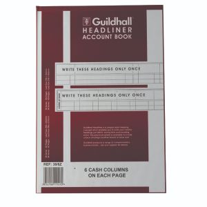 Guildhall Account 6 Cash Column/Page