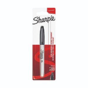 Sharpie Fine Perm Marker Blk Pk12