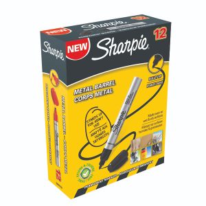 Sharpie Pro Perm Bllt Marker Blk P12