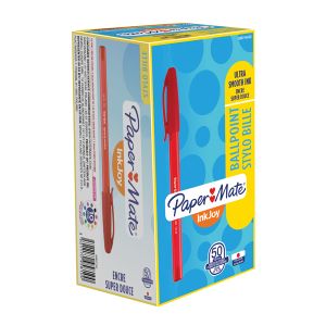 Papermate Inkjoy 100 Red Stick Pk50