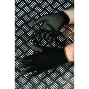 Polyco GH100 Nylon Gloves S9 1Pr Blk