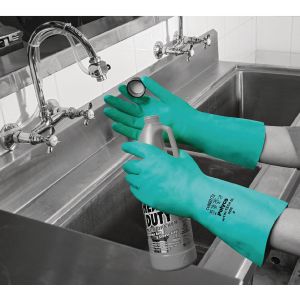 Polyco Nitri-Tech III Gloves 9 Grn