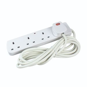 CED 4-Way 13 Amp 2m Extension Lead