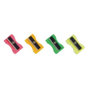 Plastic Sharpeners Pk100 Assorted